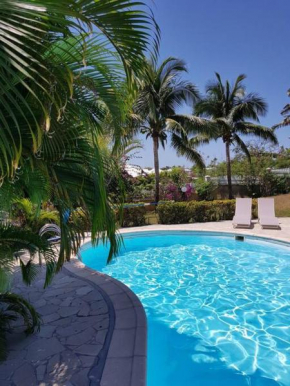 Studio piscine, plage à 150m, surf